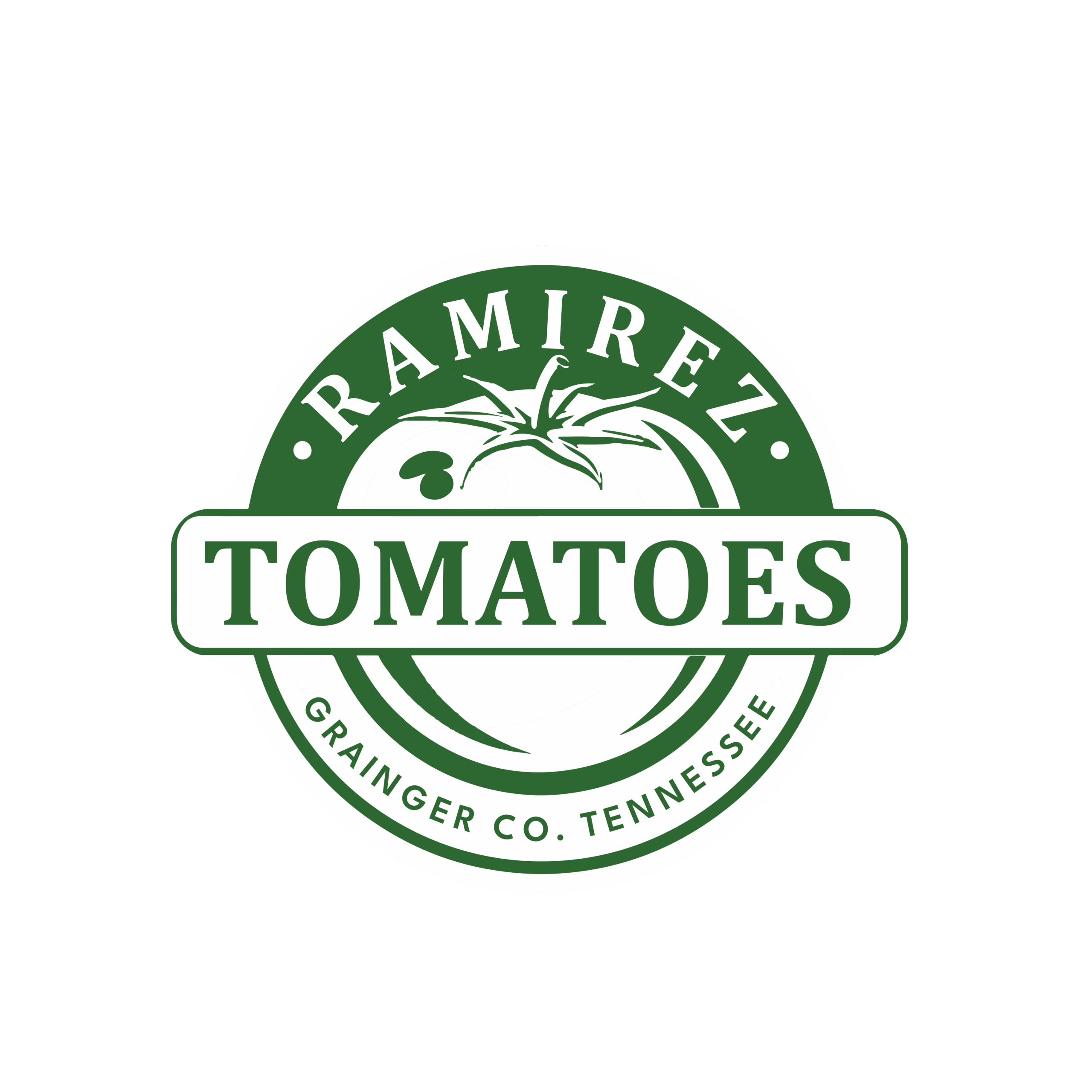 Logo de Ramirez Tomatoes - Tomates frescos de Tennessee